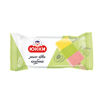 ''YUKKI STRAWBERRY KIWI MANGO" Three-layered milk ice cream with strawberry, kiwi, mango flavor 65 g
